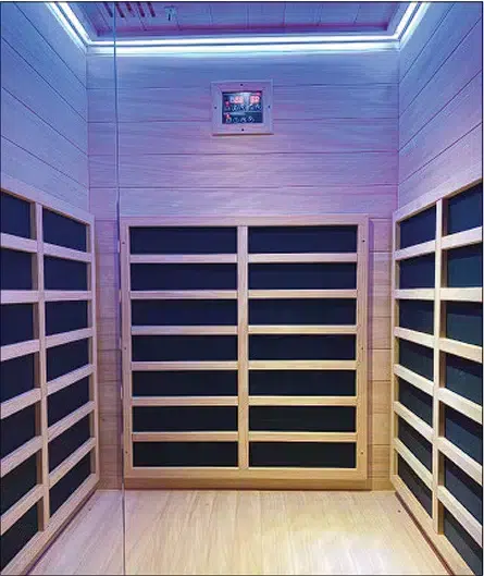 Een andere kijk op Funda Mahogany 1 persoons infrarood sauna